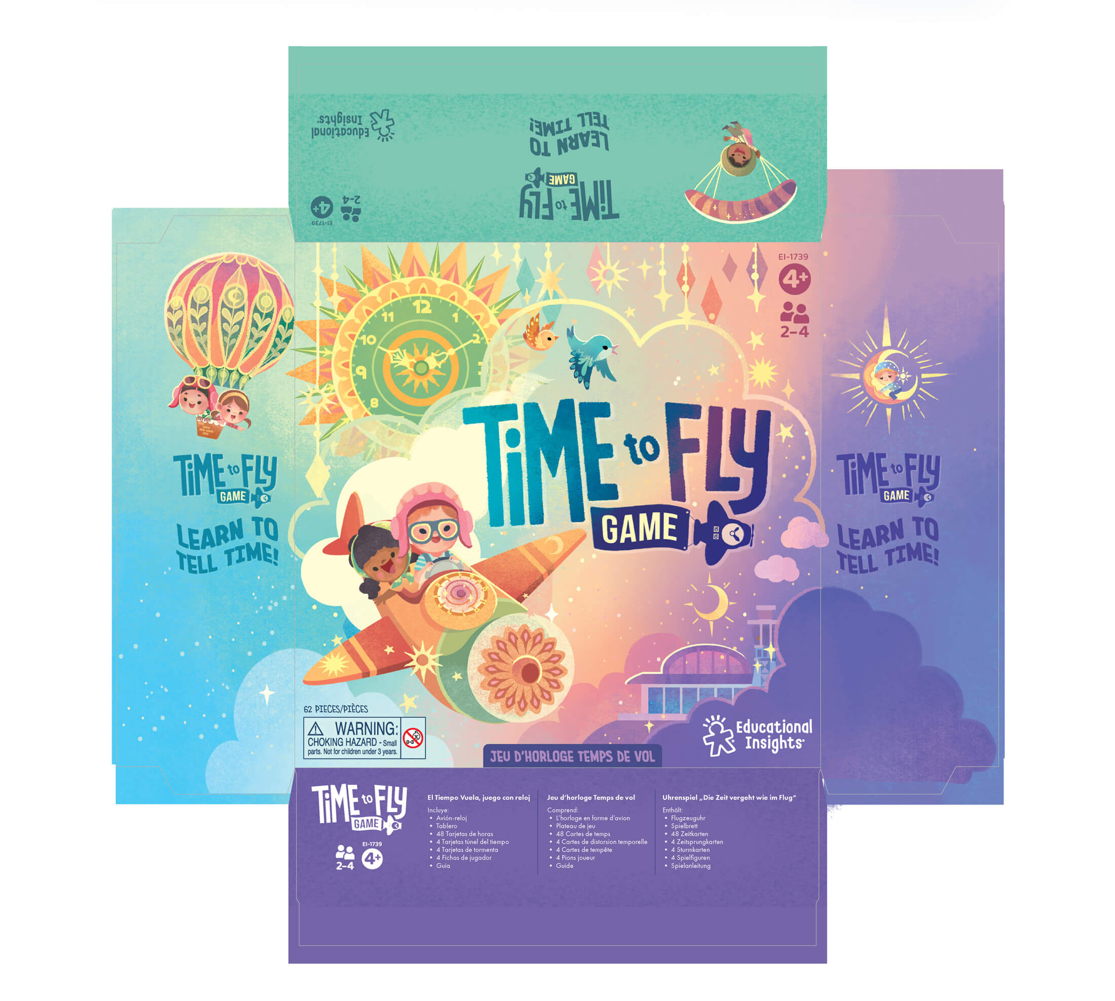 Time to Fly package layout